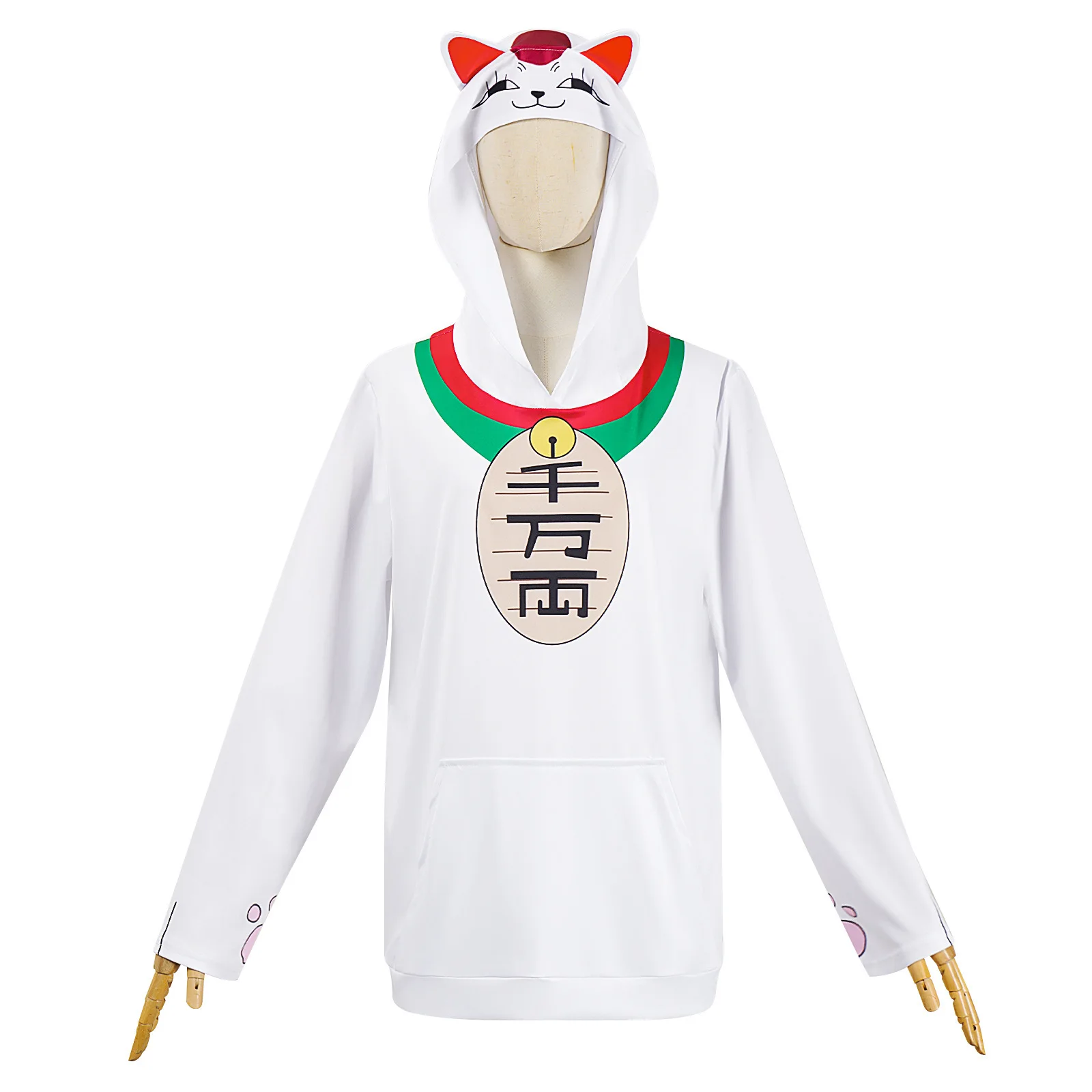 

Anime Dandadan Cosplay Costume Turbo Granny Hoodie High Speed Granny Role Play Outfit for Halloween Party