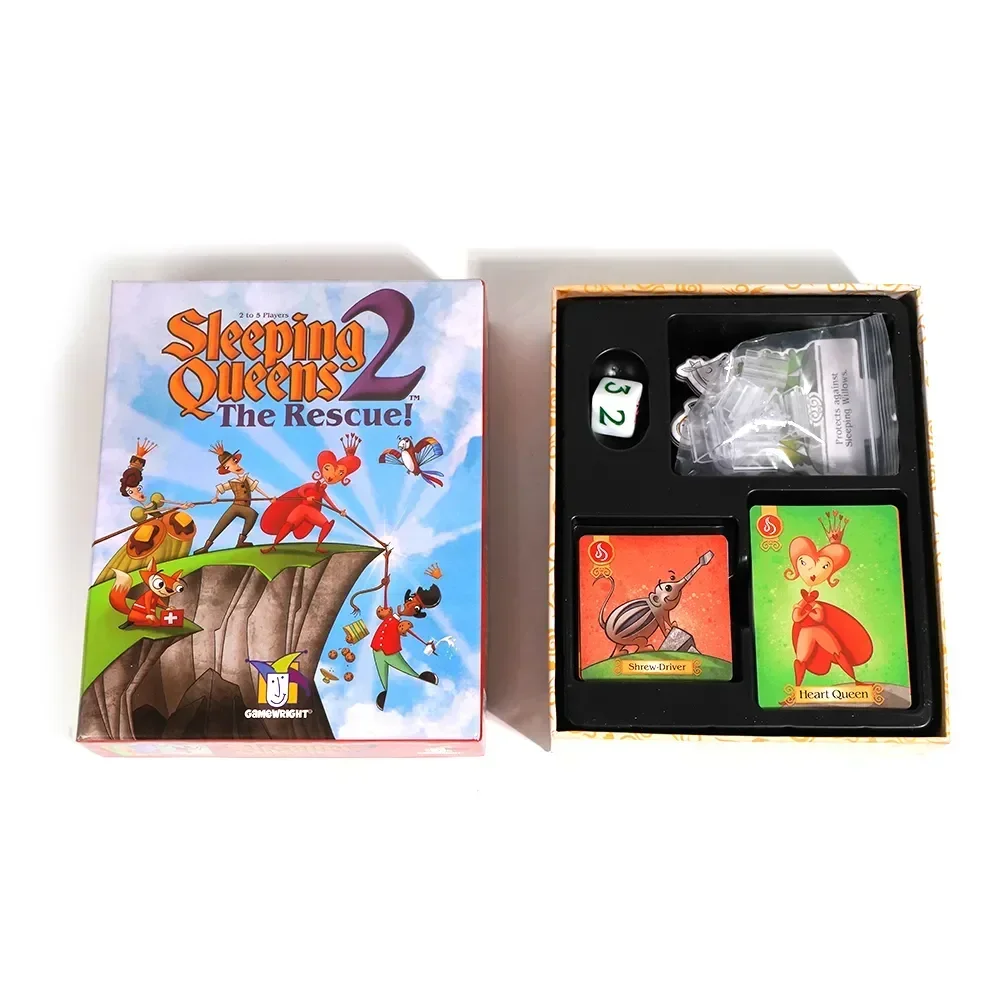 Sleeping Queens 2 Board Game The Rescue Card Game A Strategy the Ladybug Queen