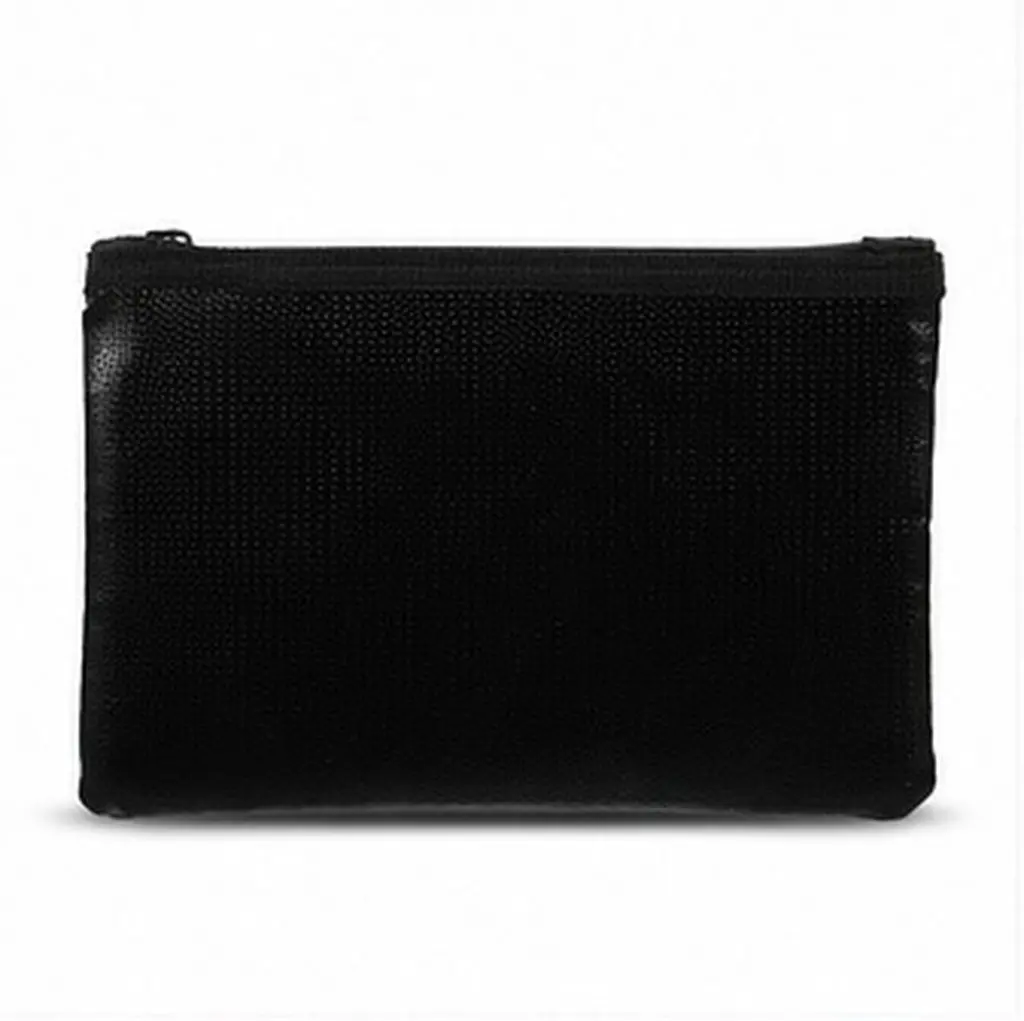 Fireproof Document Bag Liquid Silicone Fiberglass Fire Resistant File Organizer Portable Important Papers Holder Receipt
