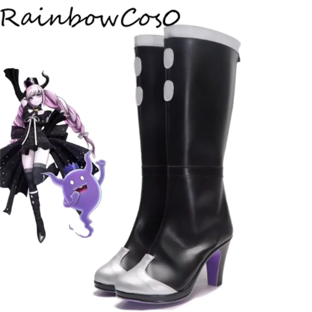 Shinigami Master Detective Archives Enigma Archives: Rain Code Cosplay Shoes Boots Game Anime Party Halloween RainbowCos0 W5339