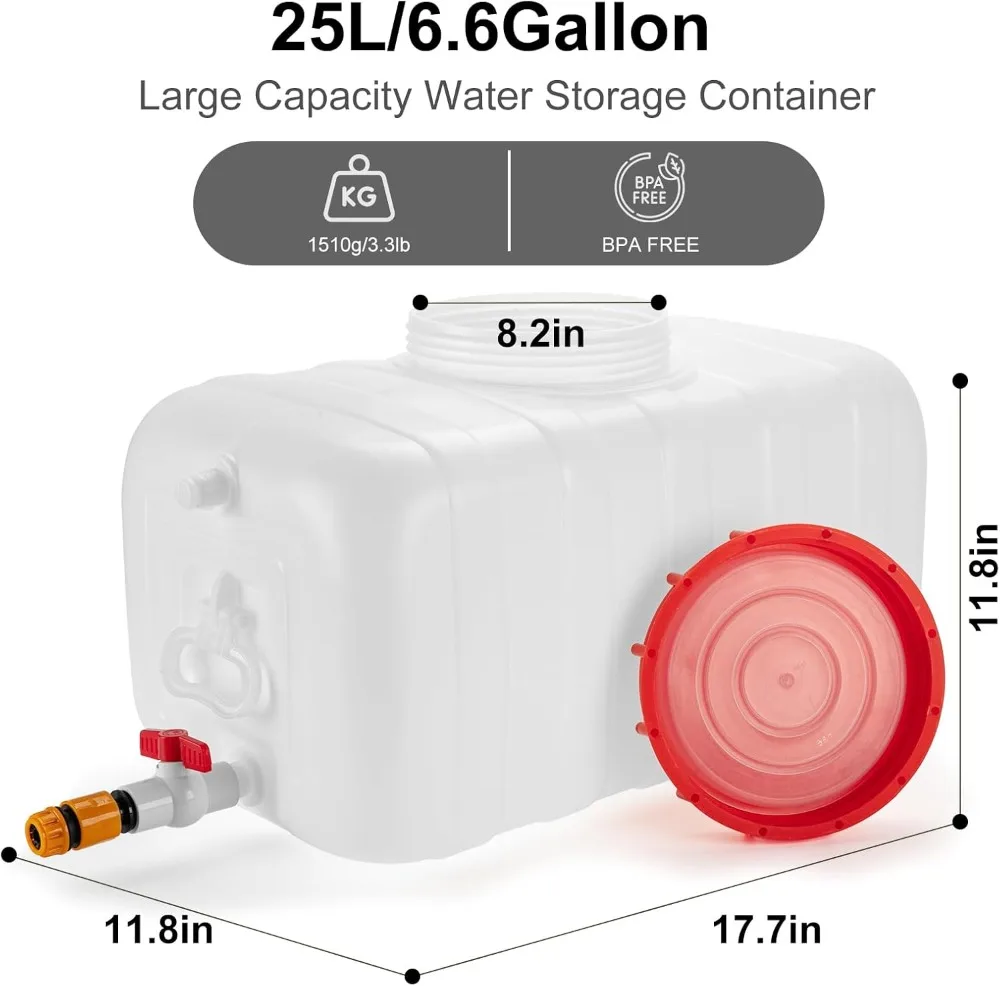 6.6 Gallon Portable… - image