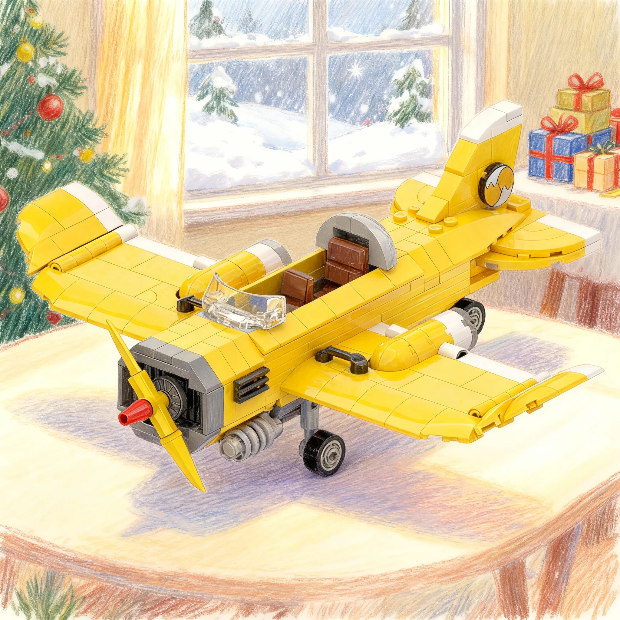 401pcs MOC Hedgehog Sonices Boom Tails' Plane Model Building Blocks Architecture Brick Art Assemble Creative Display Craft DIY