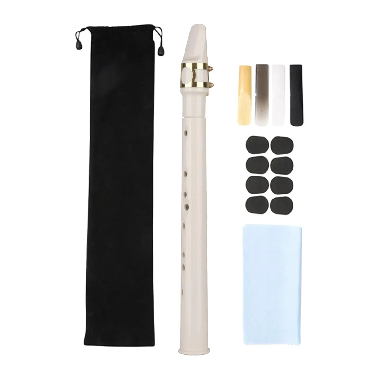 Mini Saxophone Set Compact Size Easy to Play Musical Instruments for Music Lovers Performers Instrument Players Kids Adult