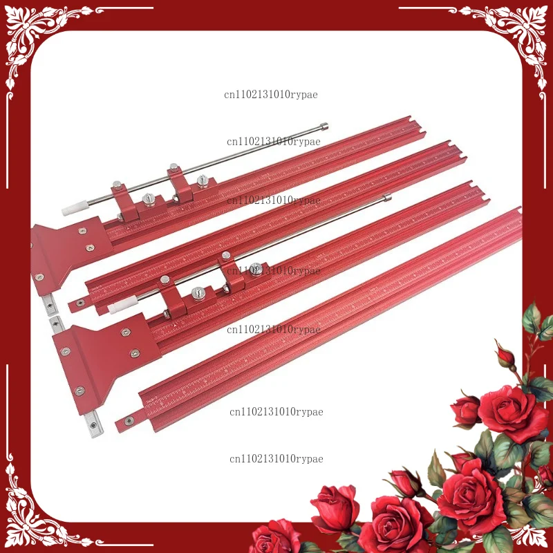 Parallel woodworking , electric circular saw for plate cutting positioning and board splitting assistance