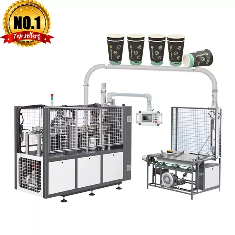 Fully Automatic Machine-For-The-Manufacture-Of-Paper-Cups Disposable Paper Cup Making Machine