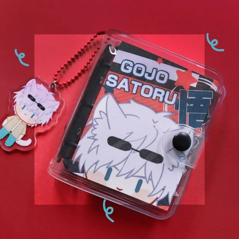 Jujutsu Kaisen Satoru Gojo Getou Suguru Yuji Itadori Pendant Animation Peripheral Cute Cartoon Diary Kawaii Note Book Mark New