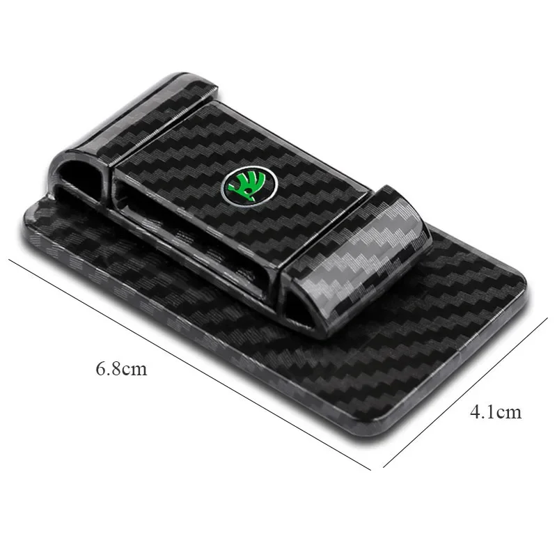 Car Safety Belt Holder Stabilizer Fastener Interior Accessories For Skoda Octavia Kodiaq Superb Vision RS Yeti Scala Rapid Karoq