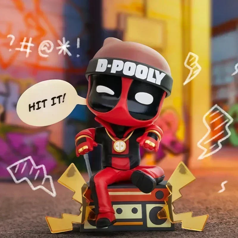 POP MART Marvel Deadpool Serie Blind Box Guess Bag Mystery Box Speelgoed Pop Leuke Anime Figuur Ornamenten Gift