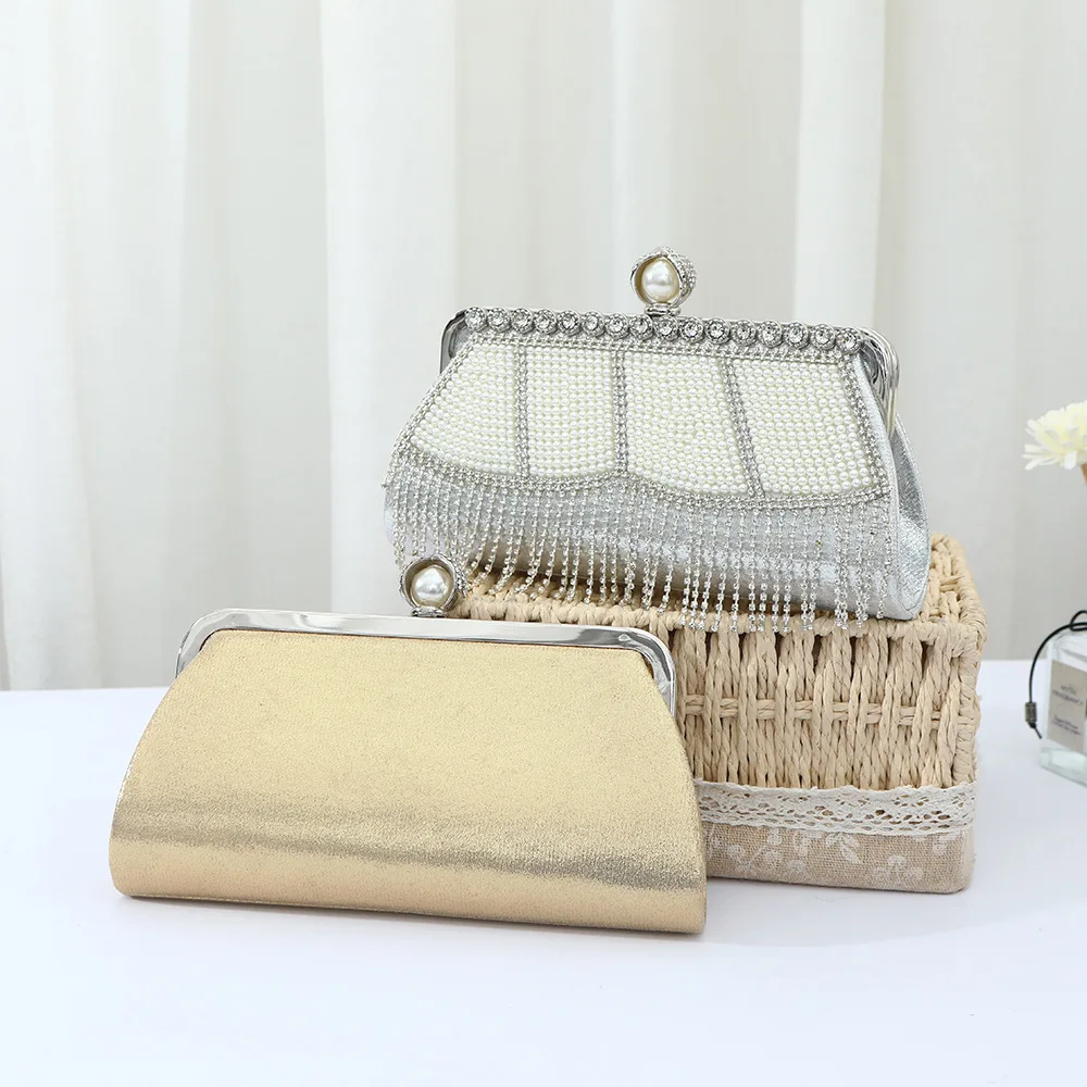 Lady Luxury Clutch Bag Diamond Tassel Shining Clutches For Wedding Party Prom Banquet Evening Women Trendy Twinkle Dress Bags