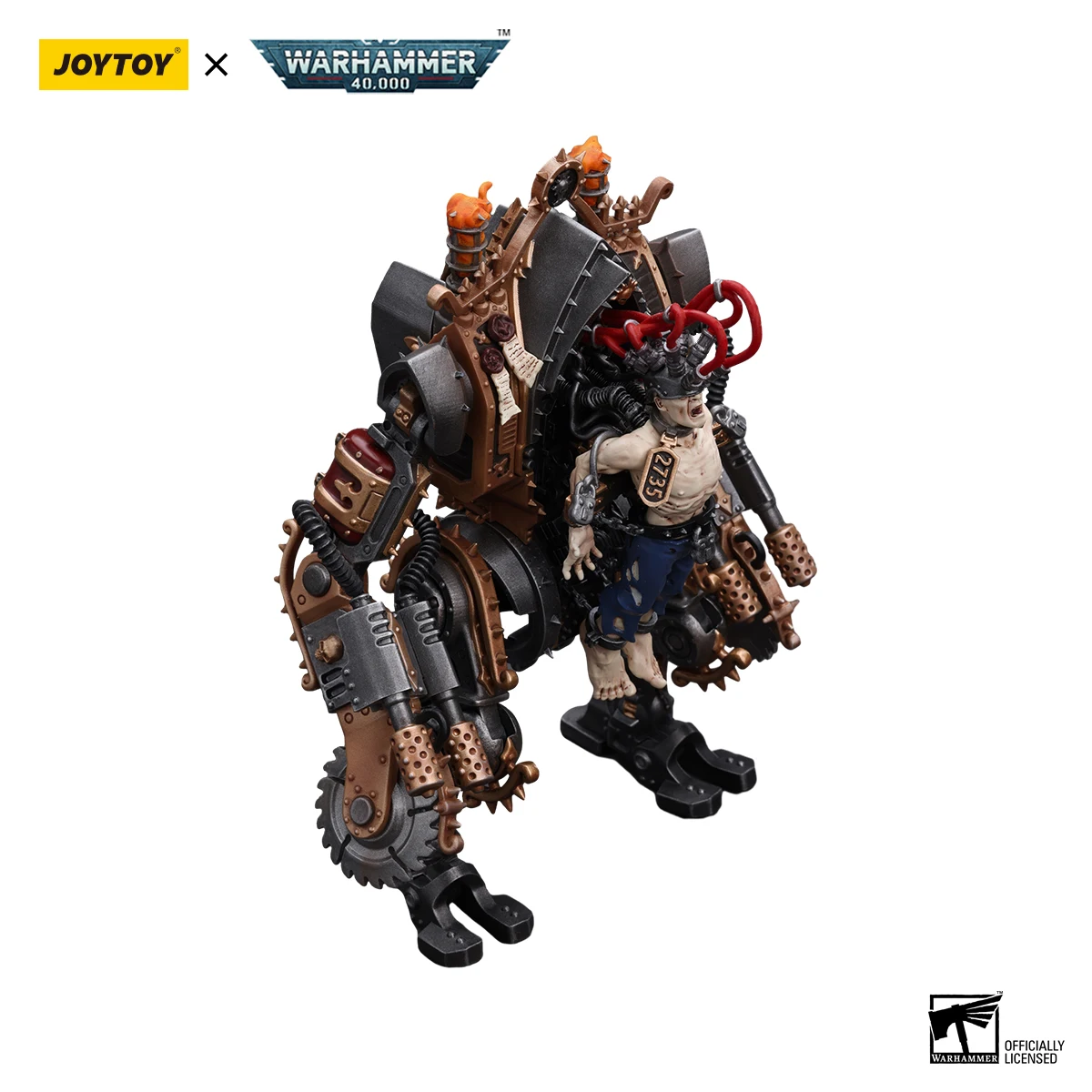 JOYTOY Warhammer 40k 1/18 figuras de acción Anime Mecha 24cm Adepta Sororitas Penitent colección de motores Mecha modelo Juguetes