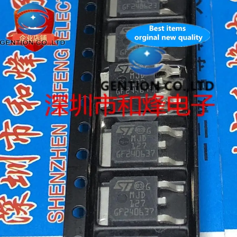 10PCS MJD127 i TO-252    in stock 100% new and original