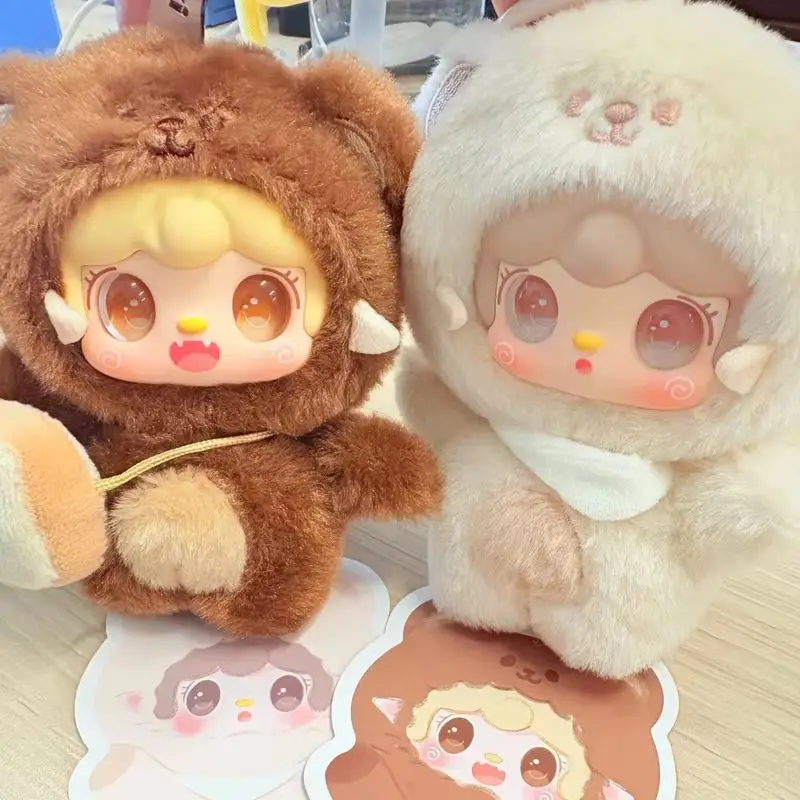 

100% оригинал Yooki V4 Take a Bite of The Little Bear Series Blind Box Mystery Box Toys Cute Action Anime Figure Model Toys