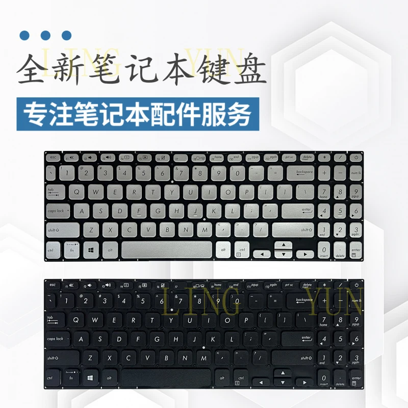 

z Suitable for ASUS S5300U S5300F S5300UN X530M K530 Y5100UB S530UA keyboards