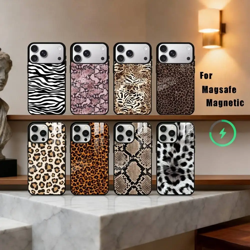 

A-Animal P-Pattern-N Phone Case For iPhone17,16,15,14,13,12,11 Plus,Pro Max Magnetic For Magsafe Wireless Charging