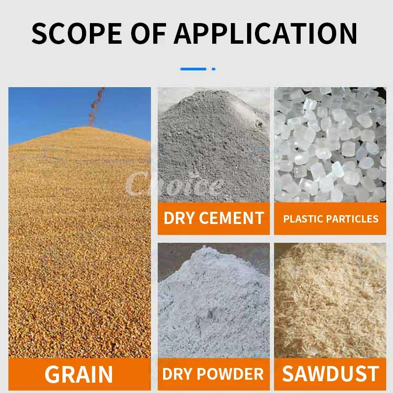 Grain Suction Machine Farm Household Hose Pumping Machine Vehicle-mounted Spiral Corn Wheat Dumping Machine