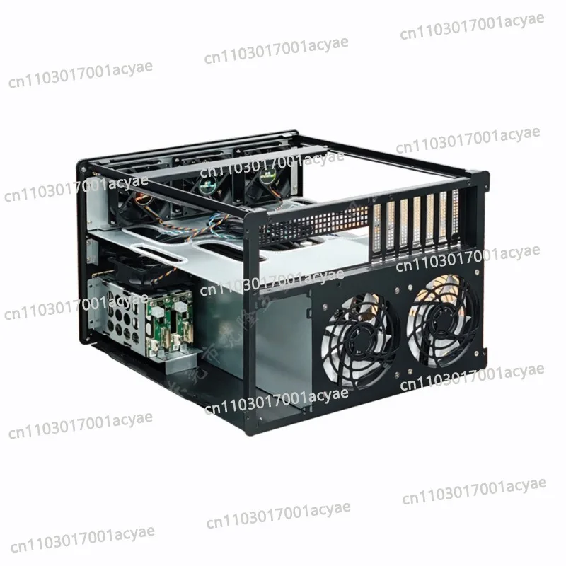 

Half height, card slot main board power chassis Nvme8 disk storage server