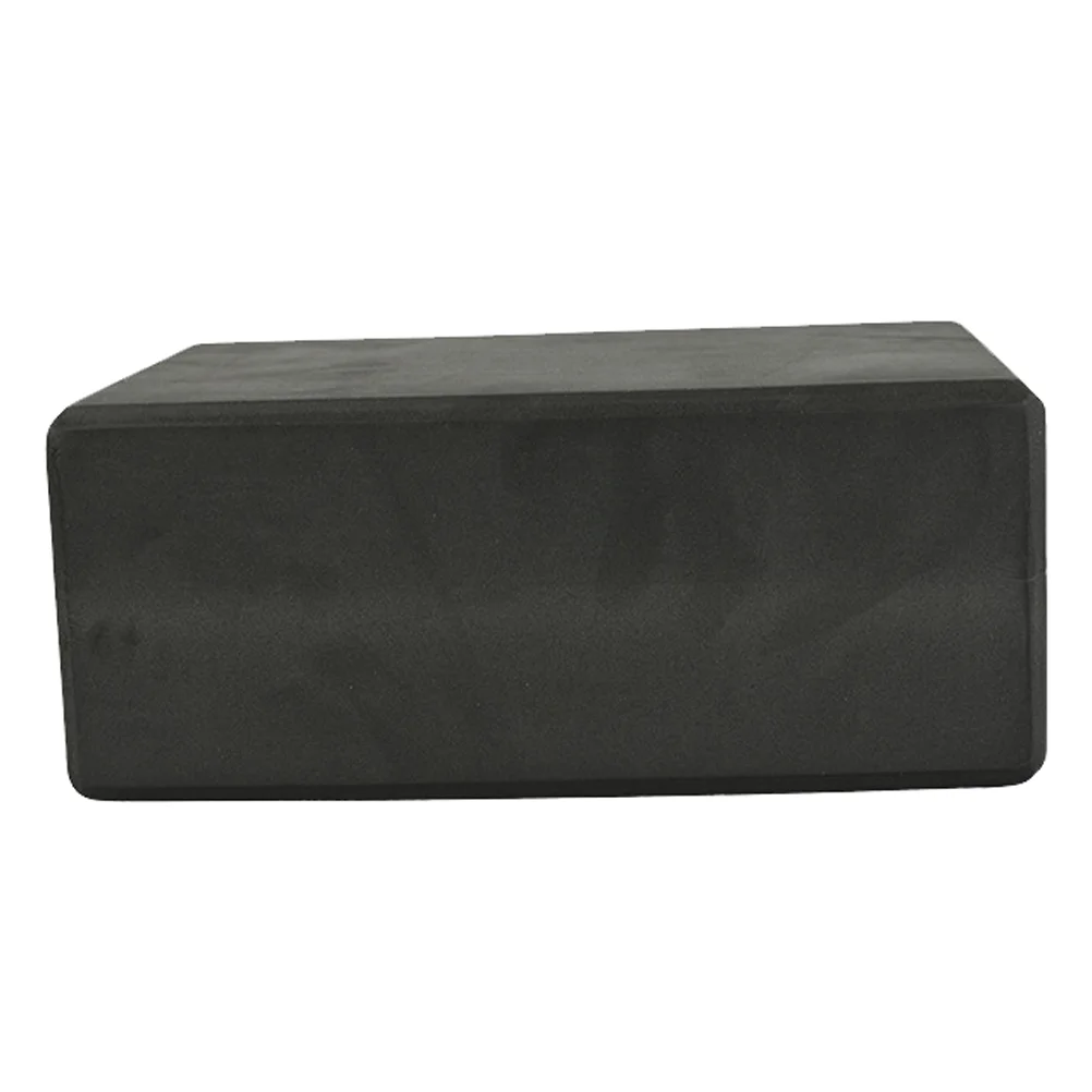 2pcs Yoga Blocks Lightweight EVA Brick Fitness Exercise Block for Fitness Pilates Workout Gym ( Black )