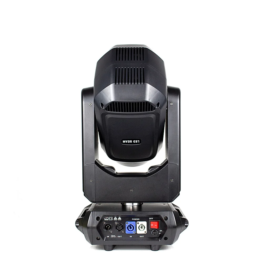 300W LED Moving Head Beam Light, Stage Lighting for Wedding Bar KTV Live Streaming, Atmosphere Light, DMX DJ Party Lights
