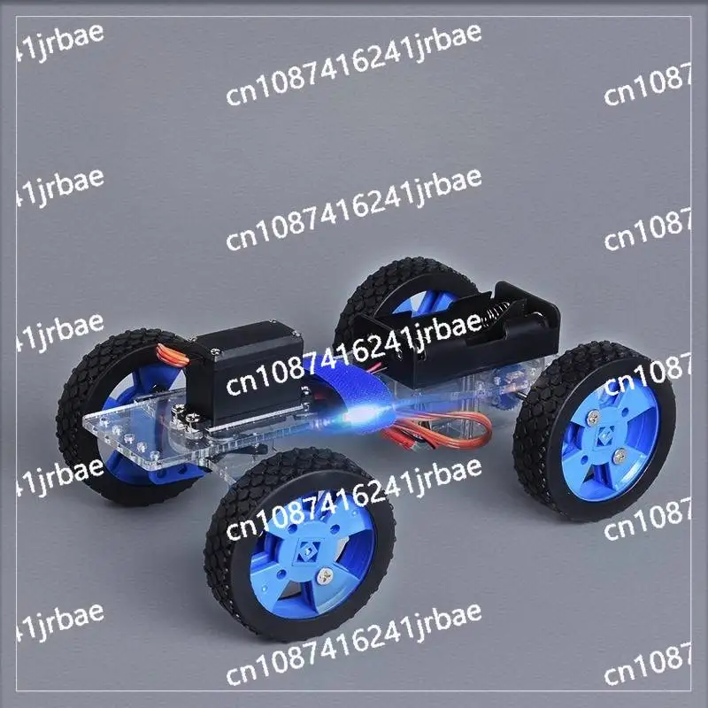 

Racing remote control trolley upgraded version, remote control/ordinary version DIY assembly material package