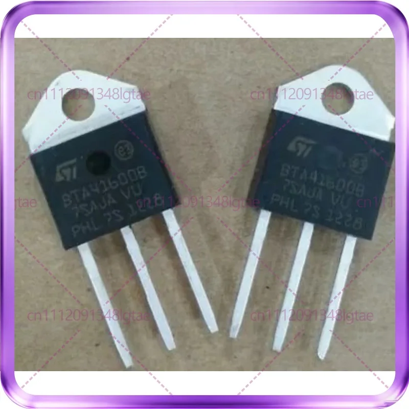 10pcs BTA41-600B BTA41-700B New For ST Bidirectional Thyristor TO-3P