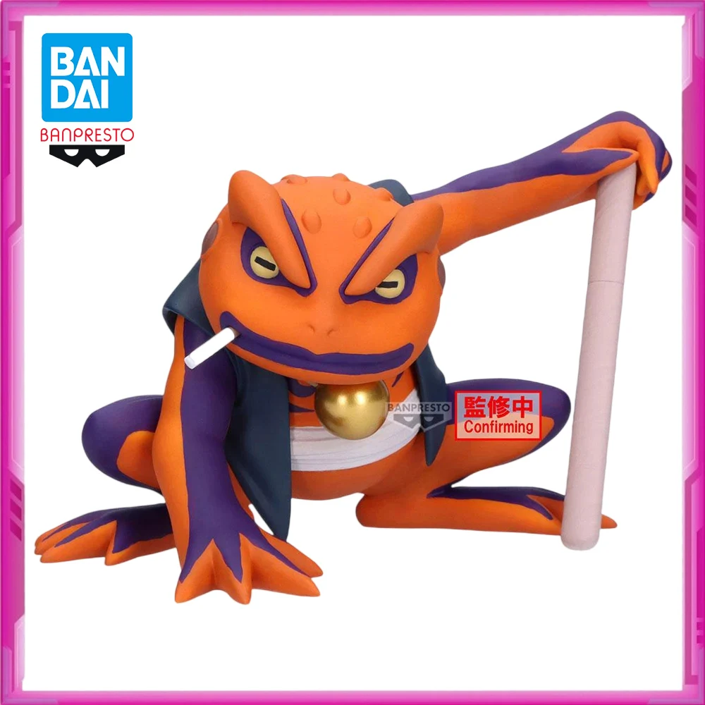 

Оригинальные Banpresto NARUTO SOFT VINYL Gamakichi ПВХ аниме фигурки экшн-фигурки модель игрушки подарок