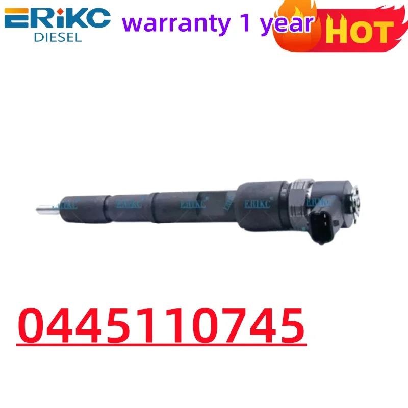 

0445110745 Fuel Injector 0445 110 745 Common Rail Nozzle 0 445 110 745 ERIKC