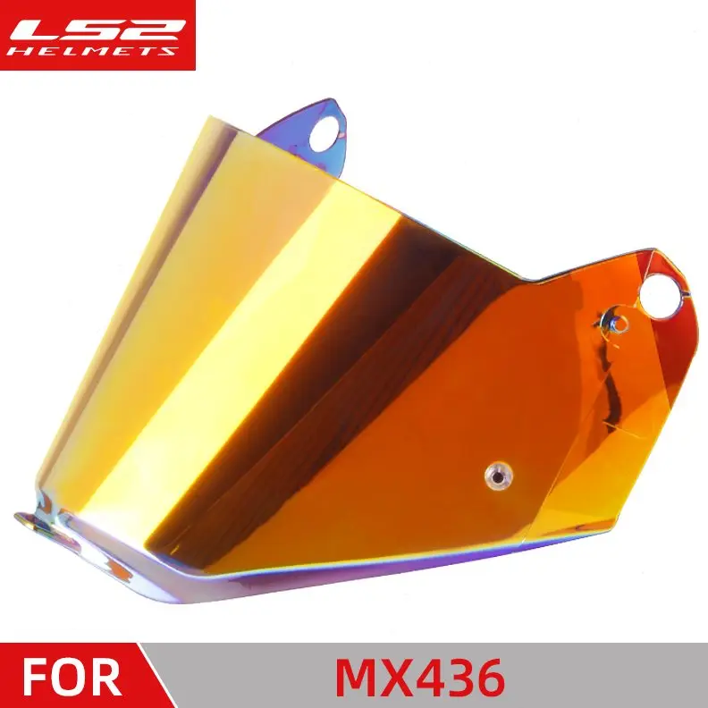 For LS2 Original Mx433/436/701 Tension Helmet Motorcycle Helmet Lens Anti-fog Sticker Lining Brim Accessories pinlock