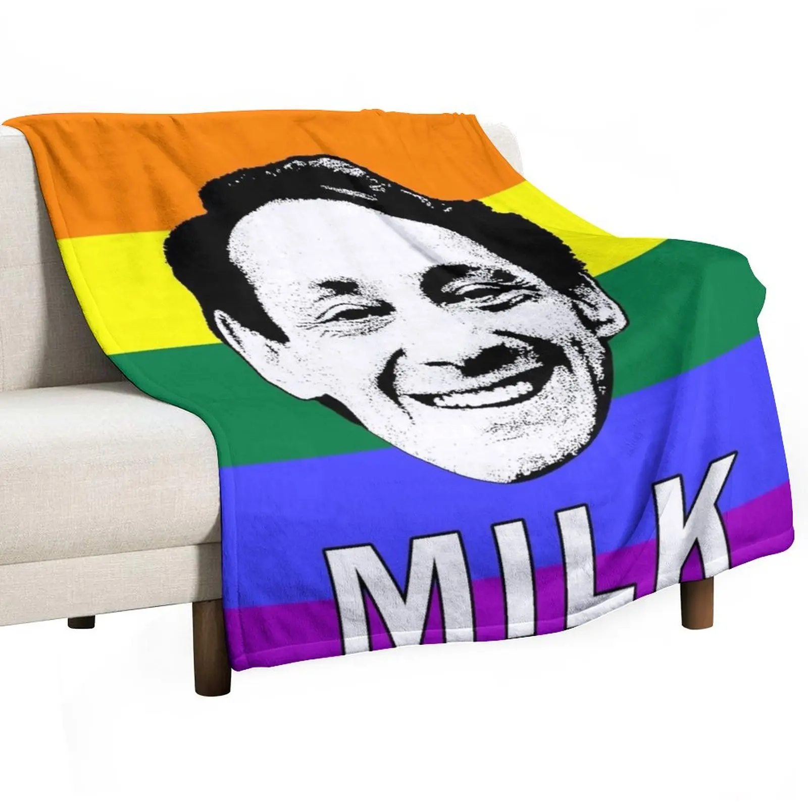 Harvey Milk Throw Blanket Thermal wednesday Summer Beddings Blankets