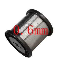 0.6mm 316 stainless steel wire 23 gauge boat ship marine grade seaworthy stainless steel 316L wire 100 meters/lot