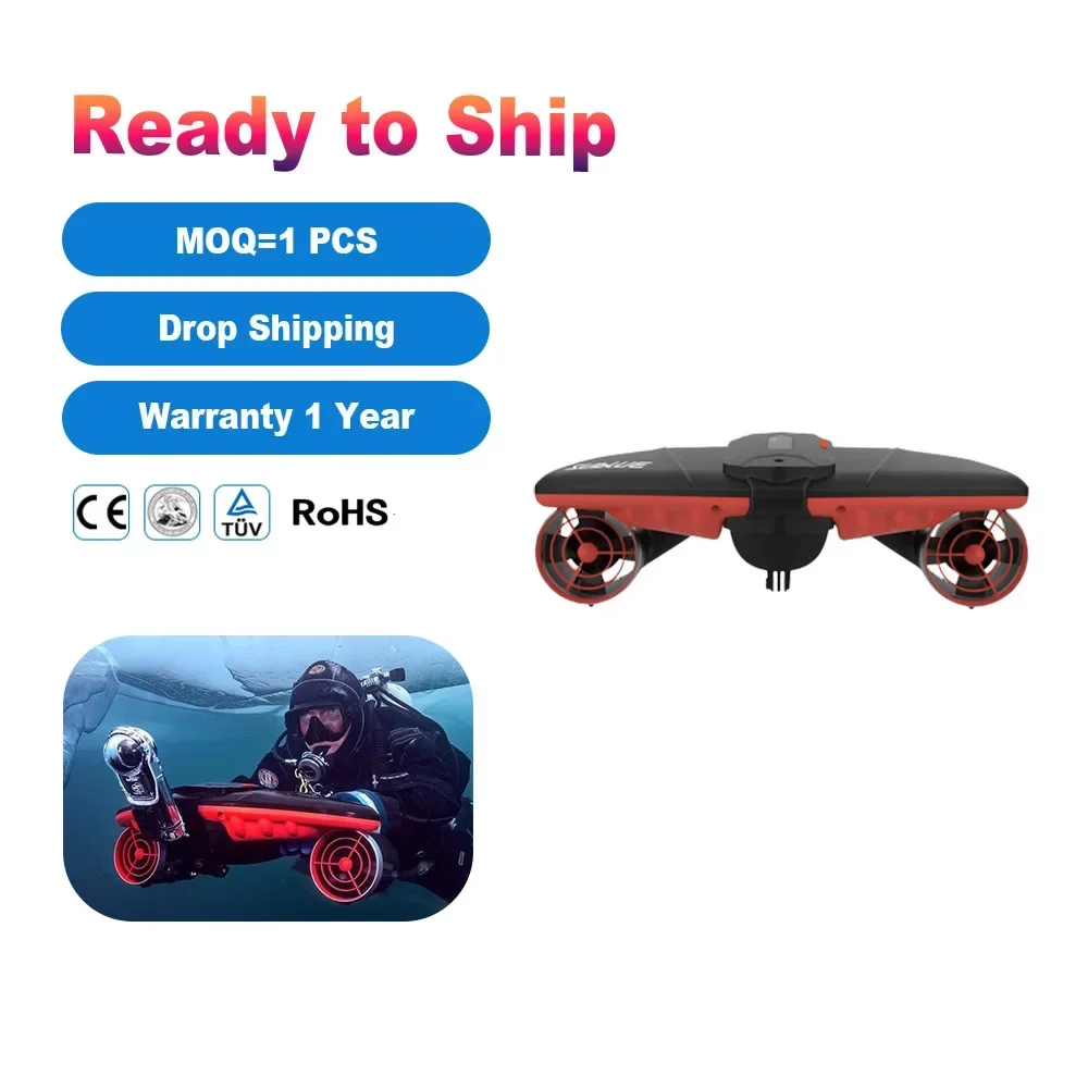 2024  New Electric Surfboard Sea Scooter High Quality Waterproof Sea Scooter Underwater Diving Mix Water Sports Scooter