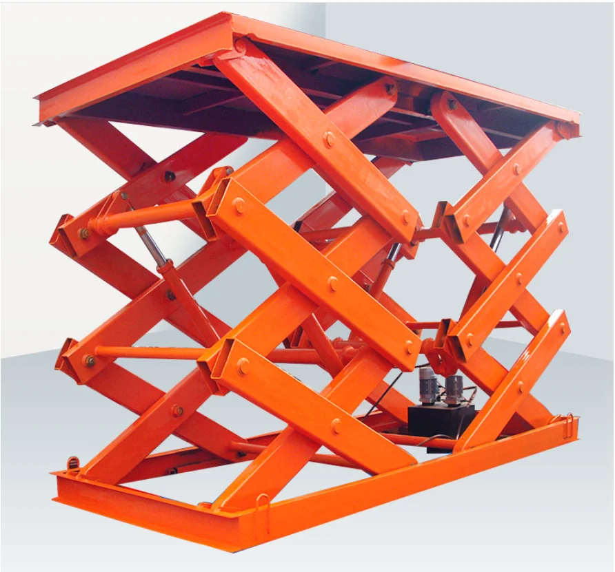 

Electric Scissor Lift Platform 2m 3m 150kg Car Lift Hydraulic Lift