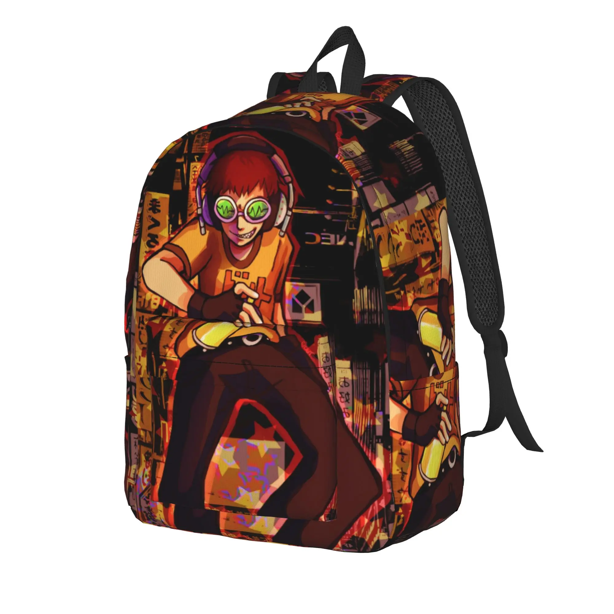 Jet Set Radio Future Backpack  College Backpacks Girl Funny School Bags Designer Large Rucksack
