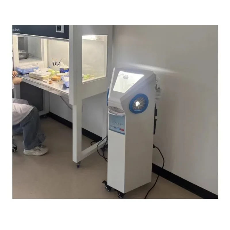 Dental mobile technician, sandblasting machine, vacuum cleaner, oral dental sandblasting gun, air pump integrated machine