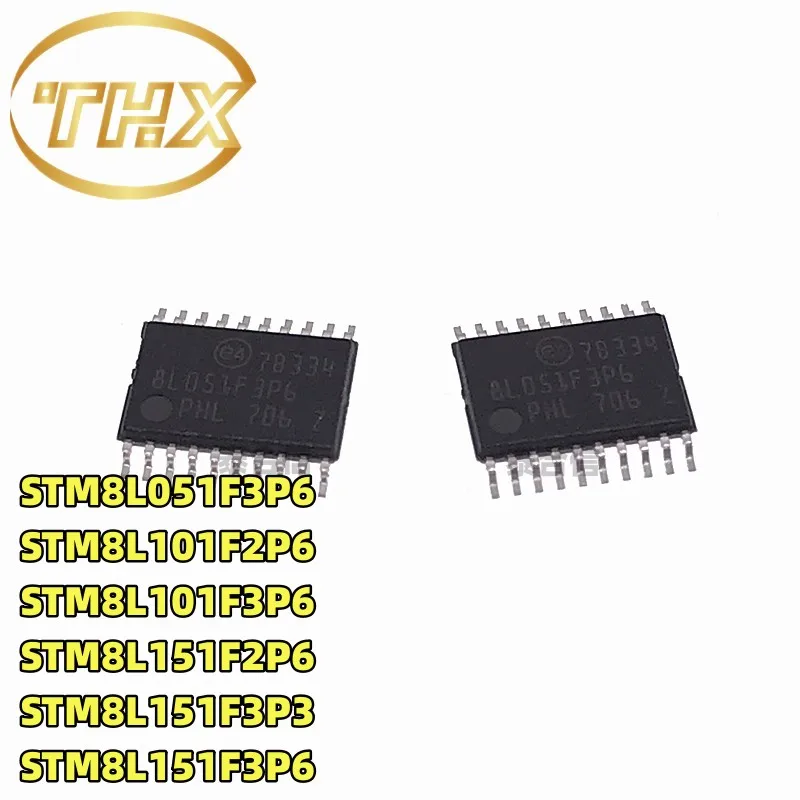 Puce-STM8L051F3P6 STM8LGSM F2P6 STM8LGSM F3P6 STM8L151F2P6 STM8L151F3P3 STM8L151F3P6 TSSOP-20 STM8L IC En Stock En Gros