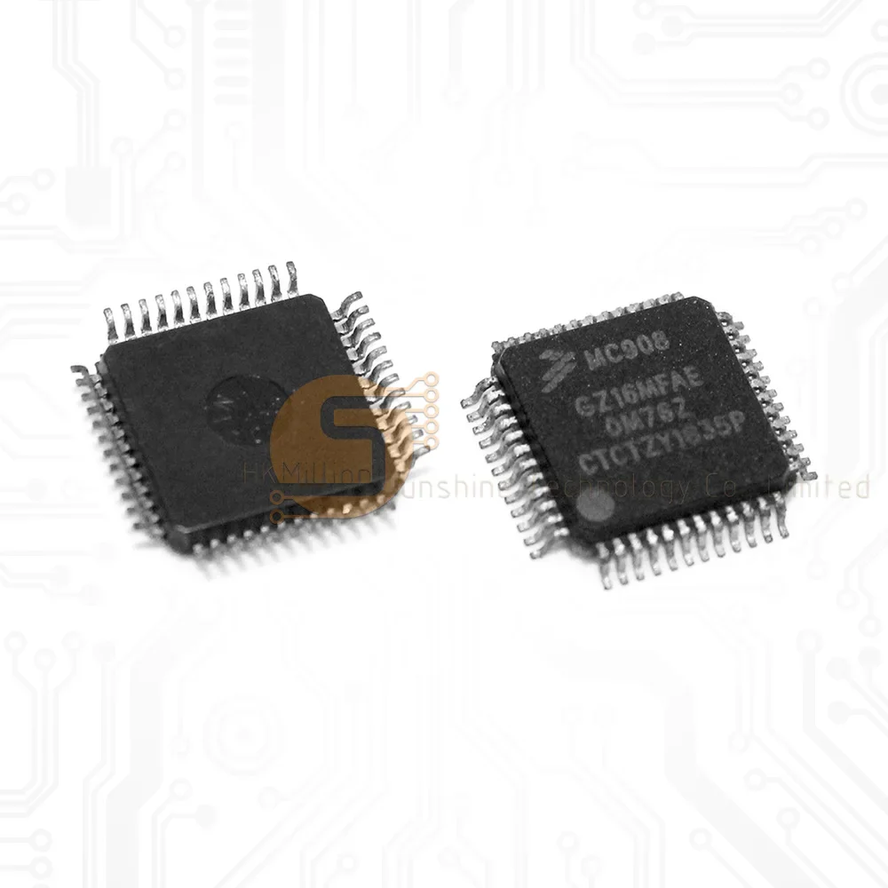 New Original MC908GZ16MFAE LQFP-48 Microchip IC MCU 8BIT 16KB FLASH 48LQFP