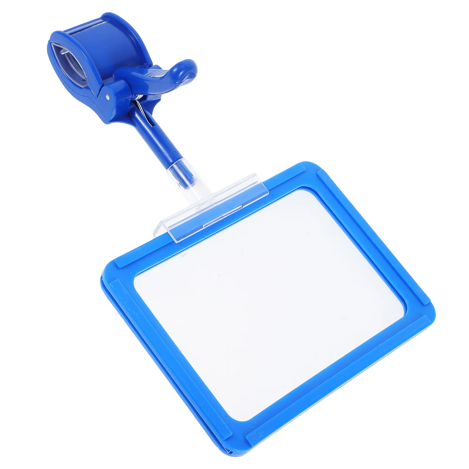 Double Sided Price Tag Rotating Sign Clip Holder with Clamp for Display Small Signage Card Refrigerator