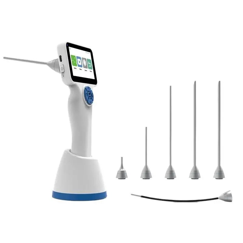 Medical Human And Veterinary Use Portable Endoscope ENT Stainless Ears Nose Throat Examination Video Otolaryngoscope