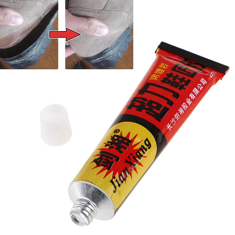 Instant Professional Grade Shoe Repair Glue Soft Rubber Leather Adhesive Fixing