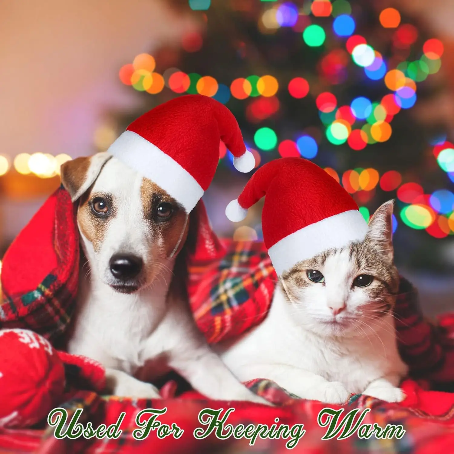 Pet Christmas Hat for Cat Dog Red Hood Dress Up Ornament Dog Cap Accessories for Small Dogs Puppy Xmas Cute Costume Pet Products