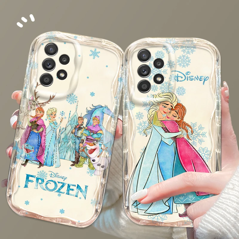 

Frozen Disney Cute Fashion For Samsung A55 A54 A53 A52 A35 A34 A33 A32 A25 A24 A23 A22 A21S A15 A13 A14 5G Wave Oil Soft