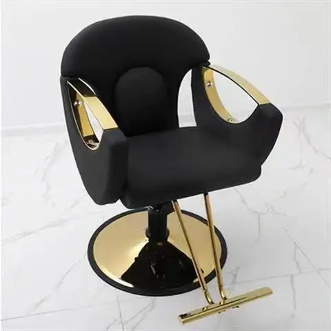 Pink Chair Hair Salon Equipment Beauty Salon Furniture Luxury Style Beauty Barber Chairs