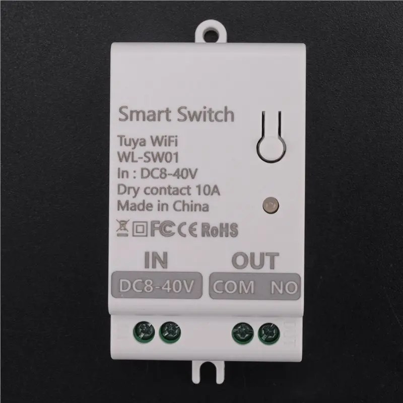 Y01A Tuya Smart Wifi Dry Contact Switch Module 10A Home Universal DIY Breaker Relay Work With Smart Life Alexa