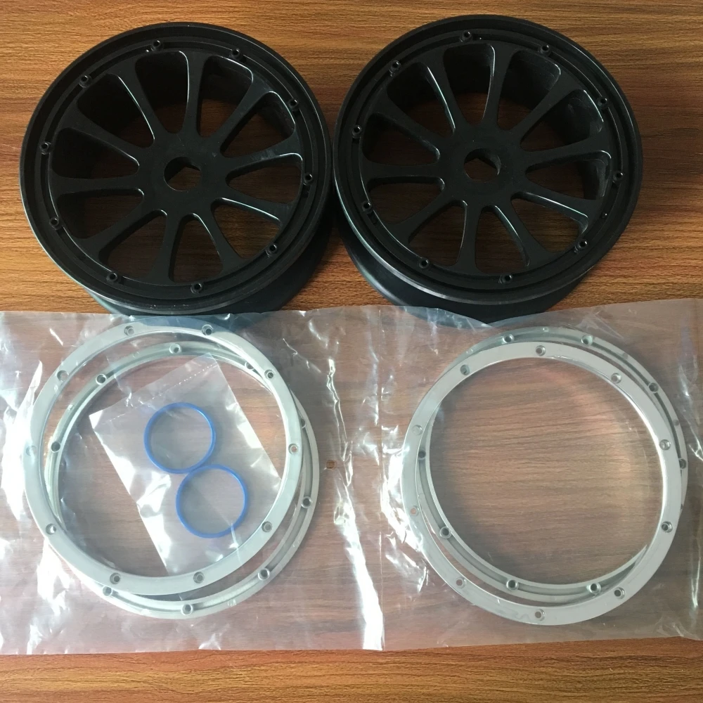 RC CAR  ACCESSORIES WHEELS RIM COMPLETE FOR HSP 1/5 GAS ON ROAD RACING  94054 AND 1/5 BUGGY 94054 (PART NO. 51001)