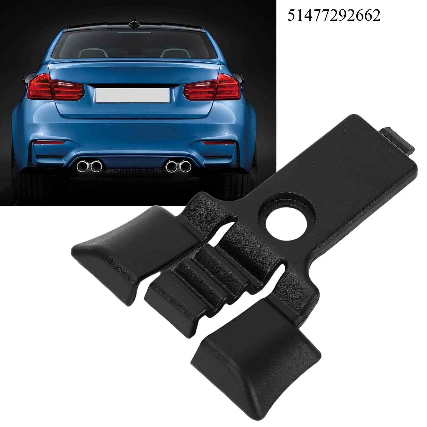 Luggage Compartment Liner Stopper—Fits 2011–2019 BMW 3 and 4 Series F30 F35 51477292662