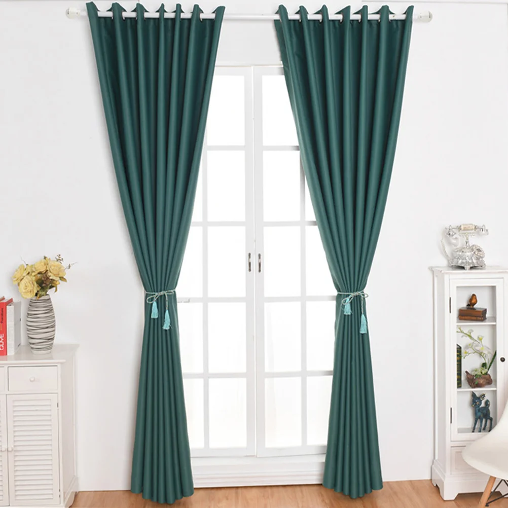 1 pçs cortinas blackout 100x130 cm poliéster flor impressão pura cortina de janela para o quarto decoração da porta do banheiro isolamento térmico