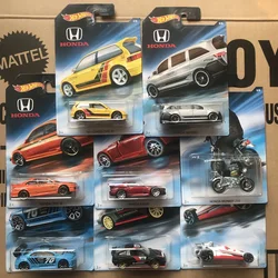 Hot Wheels Toys Cars for Kids Collection Supercar Set HONDA Easy Model Hotwheels Kids Gifts Birthday Surprise Box Diecast 1/64