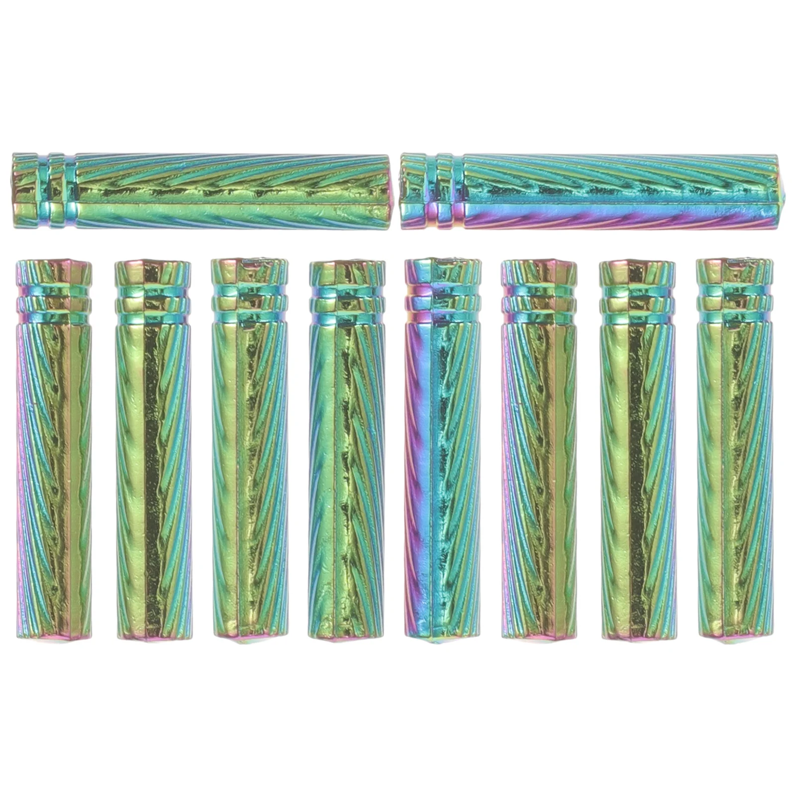 

10Pcs Metal Shoelace Tips Aglets for Laces Durable Shoe Lace Accessories Fashionable Replacement Tips Aglets for Laces