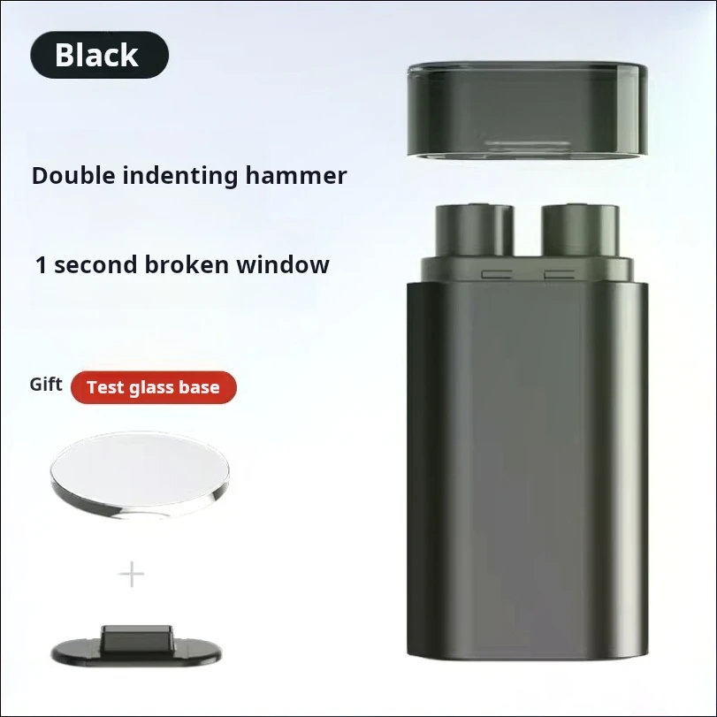 2 in 1 Car Window Breaker Car Window Breaker Car Safety Hammer with Seat Belt Cutter Glass Emergency Hammer Car Rescue Tool view 4