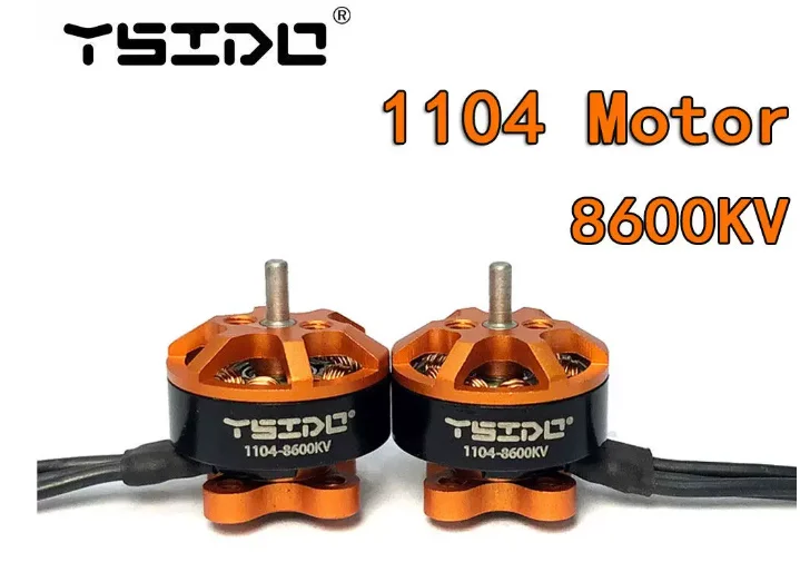 1-4PCS YSIDO 1104 F1104 Brushless Motor 7500KV 8600KV Micro RC Drone Motor for 90-110mm Tiny Whoop FPV Alpha A75, Beta75X,Crux3