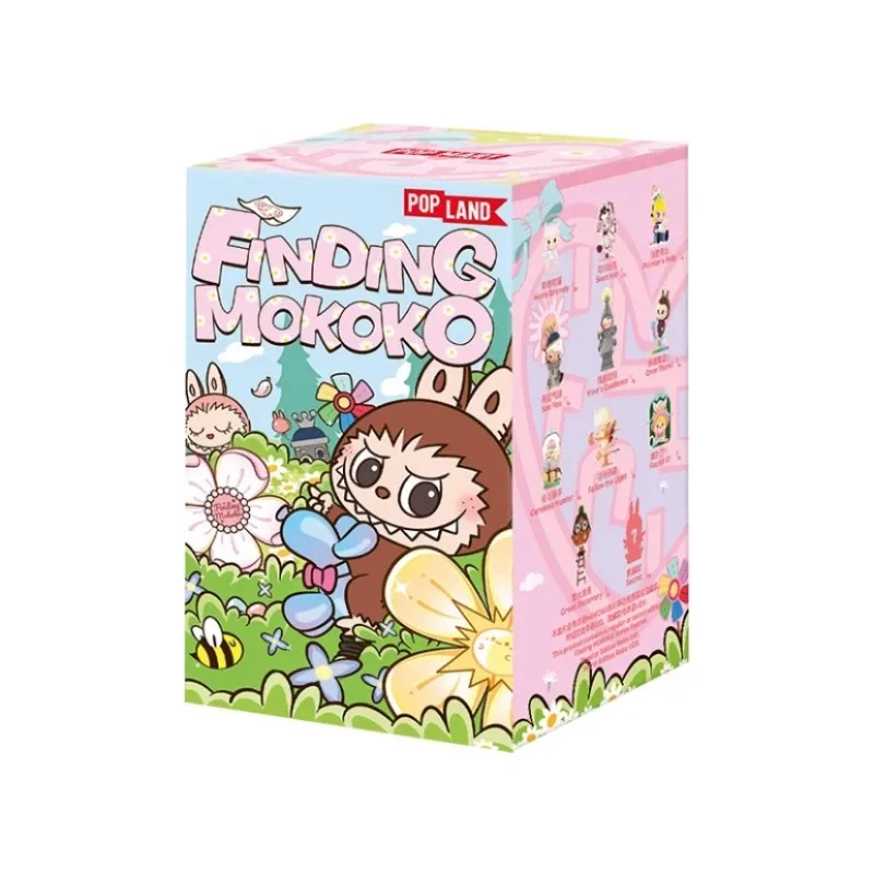 Genuine Blind Box Search Mokoko Series Labubu Crybaby Hirono Skullpanda Dimoo Molly Mystery Box Anime Figure Model New Year Gift